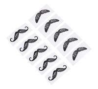 Gogogmee Autocollants pour L'Épilation du Nez Moustache 30 Pièces Patchs Protecteurs pour Barbe Adaptés aux Peaux Sensibles Design Moustache et Barbe Accessoires d'Épilation Rapides et