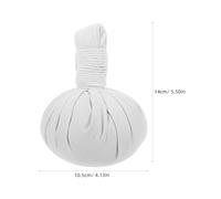 Gogogmee Balles De Massage Portables De Grosse Taille En Coton Blanc Pur Pour Compresses Chaudes Naturelles, Balle De Moxa Chinoise Adaptée Au Spa Massage Détente Maison Et Voyage