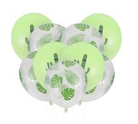 Gogogmee Ballons Décoratifs Tropicaux 20 Pièces Latex 30 CM Cactus et Feuilles pour Fête Luau et Décoration Murale Intérieure