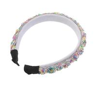 Gogogmee Bandeau Cheveux Filles Épais Donut Candy à Paillettes Confortable pour Fêtes Anniversaire et Cadeaux Noël