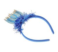 Gogogmee Bandeau Décoratif pour Hanoukka Effet Bougie Couvre-Chef Festif Unique Accessoire Photo pour Célébrations Juives Taille Unique Couleur Lumineuse pour Fêtes et Photomatons