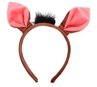 Gogogmee Bandeau Oreilles de Cochon Doux Tissu pour Garçon Fille Accessoire Cosplay et Fête Déguisée Tête Décoratif pour Carnaval et Spectacles