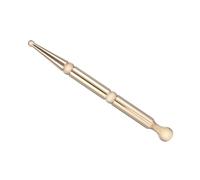 Gogogmee Bâton de Massage Laiton pour Points Acupression Soulagement des Nœuds Musculaires et Auto-massage Du Dos Cou et Épaules Outil de Thérapie des Tissus Profonds