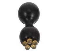 Gogogmee Bâtonnet de Crème Yeux en Bois de Santal Violet Masseur Contour des Yeux Ergonomique Outil de Massage Gua Sha Portable pour Soin du Visage et Relaxation en Voyage