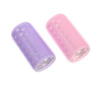 Gogogmee Bigoudis en Plastique Facile à Utiliser Boucles Naturelles sans Chaleur 2 Pièces Style Coréen pour Frange pour Femmes la Maison au Quotidien