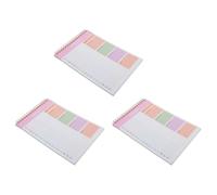 Gogogmee Bloc-notes de Planification Quotidienne A5 Rose, 3 Carnets Non Datés à Spirale 14 X 22 Cm, Bloc-notes de Suivi des Habitudes Tâches Hebdomadaires, Agenda pour Bureau, Maison