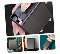 Gogogmee Boîte à Cigarettes Plastique Portable pour Hommes Étui de Rangement Compact et Protection Antichoc et Étanche pour Extérieur