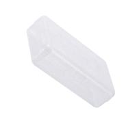 Gogogmee Boîte à Crayons Plastique Transparente Capacité Importante Mallette Multifonctionnelle pour Étudiants et Bureau Organisateur de Papeterie avec Compartiments pour Crayons Stylos et