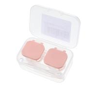 Gogogmee Boîte à Lentilles De Contact Automatique Portable, Conteneur De Stockage Compact Chocolat, Ouverture Miroir Intégré, Nettoyage Doux, Voyage Et Usage Quotidien