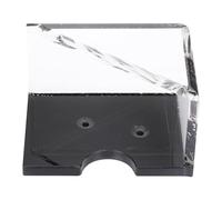Gogogmee Boîte Acrylique pour Cartes à Jouer Support Transparent Stable et Résistant Organisateur de Rangement pour Poker et Jeux de Cartes Espace Antidérapant pour Maison et Bureau