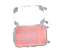 Gogogmee Boîte de Rangement Cils Vide Légère avec Fermeture Étanche Mallette de Voyage Créative pour Faux Cils Étui Plastique Pratique et Compact