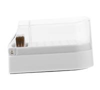 Gogogmee Boîte de Rangement Manucure pour Embouts de Ponceuse Ongles Organisateur Transparent pour Stockage et Présentation des Forets Usage Salon et Maison