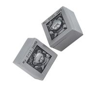 Gogogmee Boîte de Rangement Métallique Petite Boîte à Souvenirs pour Dents de Lait Garçon Fille Organisateur Mémoire pour Garçon Fille Coffret Cadeau Naissance et Anniversaire