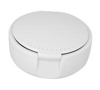 Gogogmee Boîte de Rangement pour Dentier Blanc Étui Compact pour Prothèses Dentaires Porte-faux-dents et Pratique