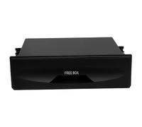 Gogogmee Boîte de Rangement pour Radio Voiture avec Support CD Intégré Cadre de Tableau de Bord pour Lecteur DVD et Organiseur Pratique pour Intérieur Auto Installation Facile et