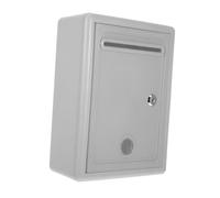 Gogogmee Boîte Murale à Serrure pour Documents Boîte à Suggestions Verrouillable avec Fente Urne de Dons Sécurisée pour Bureau et Maison Installation Facile et Accès Pratique