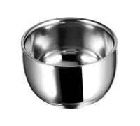 Gogogmee Bol à Raser Acier Inoxydable pour Hommes Résistant Capacité pour Mousse Abondante Pratique et Portable pour Voyage Bords Polis Lisses