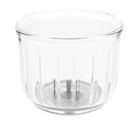 Gogogmee Bol Verre de Rechange pour Mixeur Résistant Chaleur Bol Transparent Verre Borosilicaté pour Préparation Alimentaire Accessoire de Cuisine avec Joint et