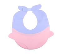 Gogogmee Bonnet de Bain Garçon Fille Imperméable Silicone Réglable Protection Oreilles et Yeux Chapeau Infantile pour Bain et Shampooing