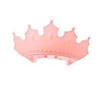 Gogogmee Bonnet de Bain Imperméable Réglable pour Garçon et Filles, Protection Yeux et Oreilles en Tpe, Forme Couronne, pour L'heure du Bain des Tout-petits