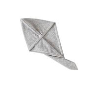 Gogogmee Bonnet de Séchage Cheveux Fibre de Super Absorbant Serviette Épaisse à Séchage Rapide et Portable Soin Capillaire Frisottis pour Homme et Femme Gris