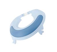 Gogogmee Bonnet Shampooing Silicone Étanche Protection Oreilles Confortable Bleu Cartoon Elk Casquette Antidérapante Doux Peau Accessoire Bain Pratique