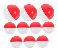 Gogogmee Boule Vide Multifonction 50 Mm Rouge et Blanc, Distributeur de Boules de Gomme à Remplir, Conteneur de Stockage en Plastique, pour Fêtes et Présents, Lot de 60 Pièces