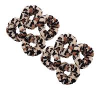 Gogogmee Bracelets Élastiques Absorbants Lot de 8 Motif Tigre Accessoires Confortables et Anti-transpiration en Tissu Doux pour Lavage du Visage pour Femmes et Filles