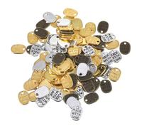 Gogogmee Breloque Pendentif En Alliage 360 Pièces Texte Made with Love Pour Accessoires De Bijoux Diy Et Présents Faits Main