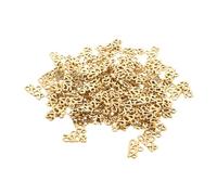 Gogogmee Breloques Numérotées 2025 Pour Loisirs Créatifs Femmes, 100 Pcs, Alliage Métal Couleur Bronze Antique, Pendentifs Diy, Création Bijoux Bracelet Nouvel An, Fabrication Maison