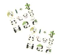 Gogogmee Breloques Panda en Alliage 22 Pcs pour Création Bijoux Diy, Accessoires de Fabrication Artisanale, Couleurs Mixtes, Légères et Pratiques, Présent Créatif pour Style Aléatoire