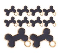 Gogogmee Breloques Pendentifs en Alliage D’Os pour Chien 30 Pièces Taille 19X13X12 MM Breloques Vieillies Vintage pour Bijoux DIY Bracelets Colliers Créations Artisanales