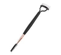 Gogogmee Brosse À 2 En 1 Outil Séparateur Peigne À En Métal Peigne À Sourcils Brosse Séparateur De Pour Femmes Noir