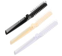 Gogogmee Brosse à Cheveux Pliante en Plastique Confortable pour Démêler, Compacte et Portable, Voyage Usage Personnel