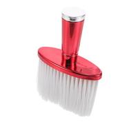 Gogogmee Brosse de Cou Coiffeur Rouge à Poils Nylon Doux Balai Professionnel pour Cou Épilation Facile Outil Polyvalent pour Coupe et Coiffure