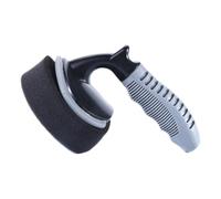 Gogogmee Brosse de Lavage Auto avec Éponge à Cirer Résistante Manche Ergonomique pour Pneus et Intérieur Voiture Nettoyage et Protection