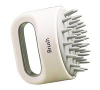 Gogogmee Brosse Massage Chevelu Silicone Douce pour Shampooing Brosse Exfoliante Ergonomique pour Soin Du Chevelu Adaptée Aux Adultes et Nettoyage et Détente