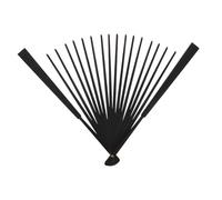 Gogogmee Cadre Éventail Pliable Bambou Cadre Diy Pour Éventail à Main Pour Projets Artisanat