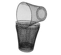 Gogogmee Cage De Protection pour Plantes en Fer 4 Pièces Noir pour Jardin Potager Et Semis, Couverture Végétale à Mailles Respirantes, Protecteur Réutilisable Multifonction Intempéries Et Nuisibles