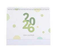 Gogogmee Calendrier de Bureau Semainier Mensuel Compact Planificateur de Travail Annuel Calendrier Organisation Familial pour Maison et Bureau