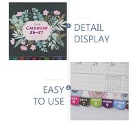 Gogogmee Calendrier Mémo Calendrier De Bureau Debout Cahier