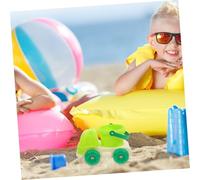 Gogogmee Camion de Plage avec Seau Amovible pour Camion Benne de Sable Ludique de Plage et pour Creuser et Jouer