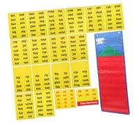 Gogogmee Cartes Apprentissage Alphabet Anglais pour Garçon Fille Jeu Orthographe Ludique Cartes Mots Cognitives Papier Sûr pour Éveil Éducatif et Coordination Parent-garçon Fille