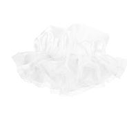 Gogogmee Chapeau de Soubrette Dentelle Blanc Femme Taille Unique Léger pour Fête Cosplay Jeu Déguisement Accessoire Costume Fête Adulte