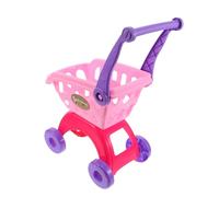 Gogogmee Chariot de Courses Garçon Fille Mini Jeu de Simulation Supermarché Trolley Panier pour Tout-Petits Jeu Imitation Shopping