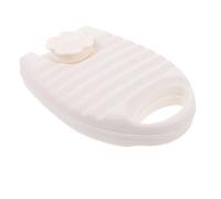 Gogogmee chaud tapis chauffant chauffe pied bouillotte coussin de chauffage portable couvre-bouteilles de voyage réchauffeur de main portable PE White