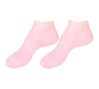 Gogogmee Chaussettes Anti-sèches Hydratantes Sebs Protection Peau Talons Creux Souples pour Soins Xl Rose