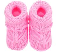 Gogogmee Chaussures Au Crochet Pour Bébé Unisexe 0-6 Mois, Taille Unique Intérieur 10,8 Cm, Laine Douce Tricotée, Confort, Adaptées -né Et Naissance, Chaussures Bébé Fait Main