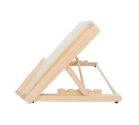 Gogogmee Chevalet de Table Bois avec Réglage Hauteurs Support Stable et Portable pour Dessin Peinture Croquis et Musique Bureau et Voyage