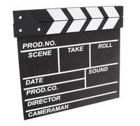 Gogogmee Clapboard pour Décor Cinéma et Théâtre Accessoire Réalisateur pour Scènes de Film Éducatif et Écologique
